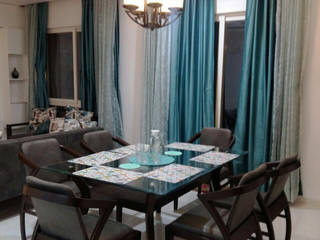 3BHK FOR MR &MRS BIRAJDAR, Design Connect Studio Design Connect Studio Modern dining room