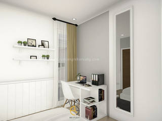 IVN House - Desain Interior Bapak Ivan - Cirebon, Jawa Barat , Rancang Reka Ruang Rancang Reka Ruang Habitaciones de estilo minimalista