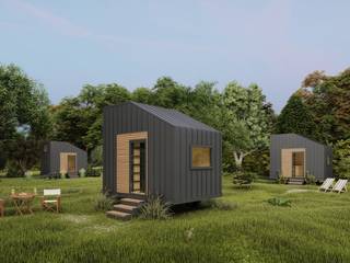 Mooble House MO.5 Tekerlekli Evler , Mooble House Mooble House Garden Shed Iron/Steel