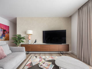 Vivienda en Altea| Rafael Senabre, Momocca Momocca Living room Wood Wood effect