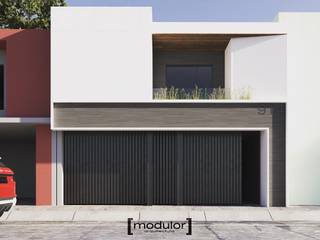 Proyecto PV914, Modulor Arquitectura Modulor Arquitectura Rumah Minimalis Beton White