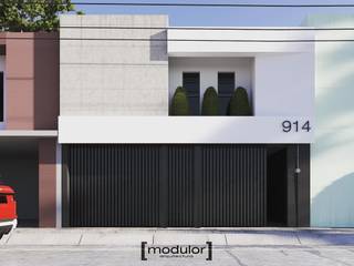 Proyecto PV914, Modulor Arquitectura Modulor Arquitectura Minimalist houses Concrete White