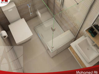 مشروع شقة سكنية فى دمياط الجديدة الحى المتميز, Al-Hoda-Design Al-Hoda-Design Modern style bathrooms