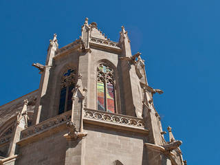 VITRALES | Basílica de la Seu de Manresa, Vidriera del Cardoner Vidriera del Cardoner Pintu & Jendela Gaya Klasik Kaca