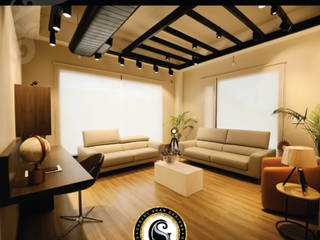 FURNITURE SHOWROOM DESIGN IN CHANDIGARH, Gurjot Shan Designs Gurjot Shan Designs Modern Living Room