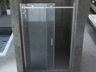 Porta doccia in varie misure anta scorrevole trasparente H195 cm , Bagno Italia Bagno Italia Ванна кімната Скло