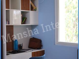 Prestige Kew Gardens-2 BHK End-To-End Home Interior!, Mansha Interior Mansha Interior 모던스타일 복도, 현관 & 계단