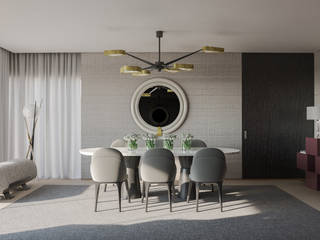 GAVINHO Architecture & Interiors 모던스타일 다이닝 룸