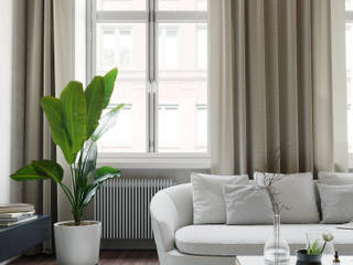 Vanilla apartment, Nube Architetture Nube Architetture Modern living room
