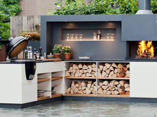 AUSGEZEICHNET, Freiluftküche | the real outdoor kitchen Freiluftküche | the real outdoor kitchen Cocinas minimalistas