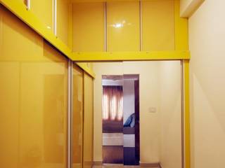 iCLOUD Homes Trivandrum (CUSTOMIZED), Lemon Interior Designers Lemon Interior Designers Moderner Flur, Diele & Treppenhaus