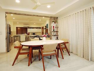 iCLOUD Homes Trivandrum (CUSTOMIZED), Lemon Interior Designers Lemon Interior Designers Minimalistische Esszimmer