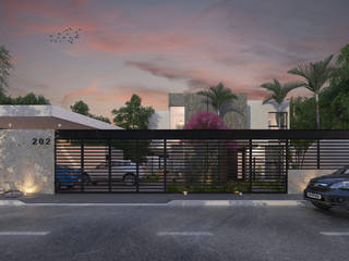 Diseño de residencia Chichí Suárez, Mérida, Yucatán., Contexto Arquitectura Contexto Arquitectura Casas familiares Concreto