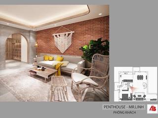 Thiết kế nội thất penthouse hiện đại và đẳng cấp, Thiết Kế Nội Thất - ARTBOX Thiết Kế Nội Thất - ARTBOX