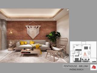 Thiết kế nội thất penthouse hiện đại và đẳng cấp, Thiết Kế Nội Thất - ARTBOX Thiết Kế Nội Thất - ARTBOX