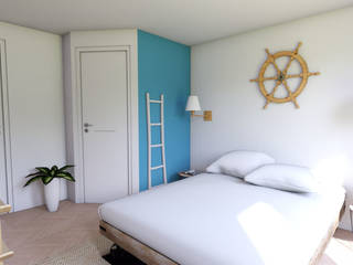 Biarritz, Arkiplan Arkiplan Mediterranean style bedroom