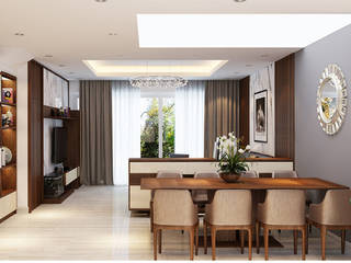 Thiết kế nội thất biệt thự , Nội Thất Prime Nội Thất Prime 现代客厅設計點子、靈感 & 圖片