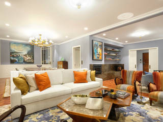 Salas de estar clássicas por OMNU_Creative Houses Clássico