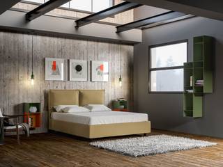 Letti realizzabili su misura, itamoby itamoby Dormitorios de estilo moderno