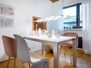 We Love: Pink, Cornelia Augustin Home Staging Cornelia Augustin Home Staging Modern dining room