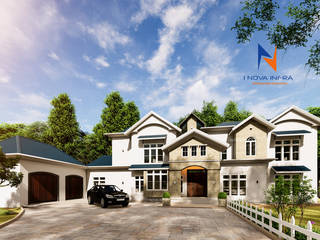 Exterior, Infra I Nova Pvt.Ltd Infra I Nova Pvt.Ltd 排屋