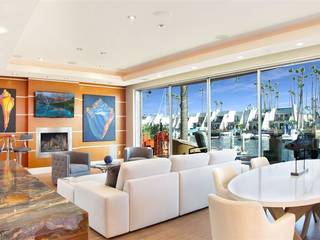 ISLAND HOME, BEVERLY HILLS INTERIORS BEVERLY HILLS INTERIORS 现代客厅設計點子、靈感 & 圖片