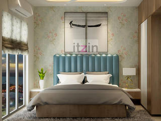 Breathtaking Interior Inspiration for a Modern Condo, Itzin World Designs Itzin World Designs Moderne Schlafzimmer