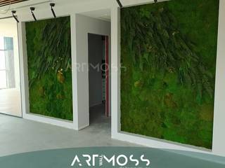 Dikey Bahce Yosun Duvar Art Wall Moss Izmir Turkiye Peyzaj Mimarlari Homify