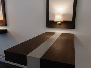 Beton in Tischen material raum form Commercial spaces Gastronomy