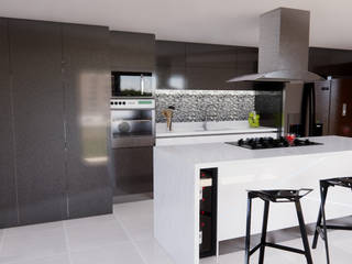 Cocina, Arquydesign Arquydesign 빌트인 주방 마분지