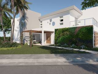 Casa Dz , 3DStudio.w 3DStudio.w Jardines frontales Concreto reforzado