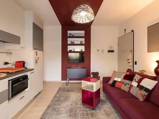 RELOOKING APPARTAMENTO A GALLARATE (VA), Essestudioarch Essestudioarch Moderne Wohnzimmer Mehrfarbig