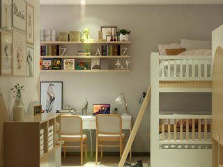 Habitacion Infantil, Steven Bello Steven Bello 여아 침실