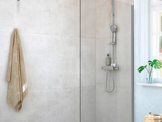 Victoria Divisórias, Roca Roca Modern style bathrooms