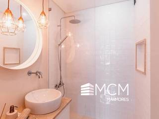 Casas Banho , Marmores MCM Marmores MCM Moderne badkamers Kalksteen