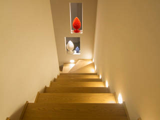 Una casa per una famiglia, StudioA di Annalisa Mapelli StudioA di Annalisa Mapelli Treppe