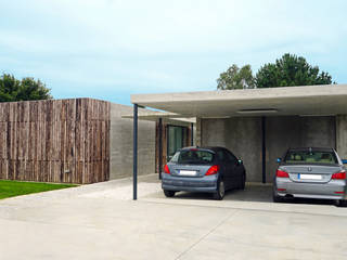 Vivienda en San Isidro, AD+ arquitectura AD+ arquitectura Casa unifamiliare Cemento