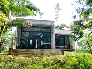 Casa Fleck, Estudio Bai Arquitetura Estudio Bai Arquitetura Casas unifamilares Ladrillos