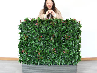 Artificial Hedge Planters as Space Dividers or Privacy Screens, Sunwing Industrial Co., Ltd. Sunwing Industrial Co., Ltd. Commercial spaces Wood-Plastic Composite