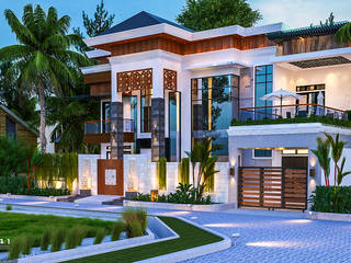 Desain Rumah Konsep Tropis, PT. Vector 41 PT. Vector 41 Single family home