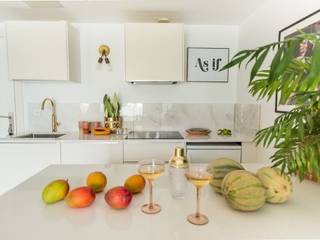 Cocina, Cia Designs Cia Designs Small kitchens Marble