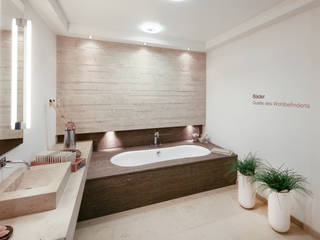 Badezimmer JURA GELB, Kettelgerdes Marmor GmbH & Co. KG Kettelgerdes Marmor GmbH & Co. KG Classic style bathroom Limestone