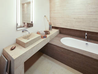 Badezimmer JURA GELB, Kettelgerdes Marmor GmbH & Co. KG Kettelgerdes Marmor GmbH & Co. KG Classic style bathroom Limestone