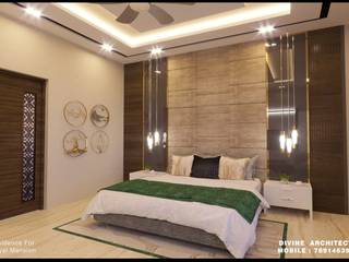 bedroom desgins, divine architects divine architects غرفة نوم