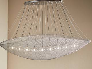The Cocoon , willowlamp willowlamp Living room Silver/Gold
