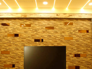 Srinidhi, Meticular Interiors LLP Meticular Interiors LLP Modern Living Room