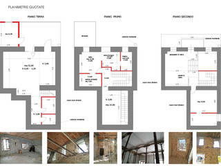 Report Esempio_Progetto a Distanza: Casa Lm ., antonio felicetti architettura & interior design antonio felicetti architettura & interior design Escadas