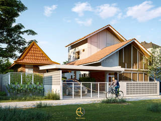 FIN House - Mrs. Maya - Sleman, D. I. Yogyakarta, Rancang Reka Ruang Rancang Reka Ruang Single family home Bricks