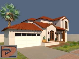 Residencia en Ensenada, CONSTRUCCIONES AVILA CONSTRUCCIONES AVILA Single family home Concrete