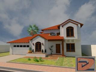 Residencia en Ensenada, CONSTRUCCIONES AVILA CONSTRUCCIONES AVILA Single family home Concrete